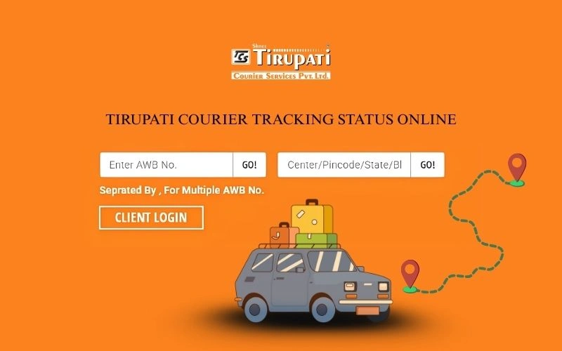 Tirupati Courier Tracking Status Online