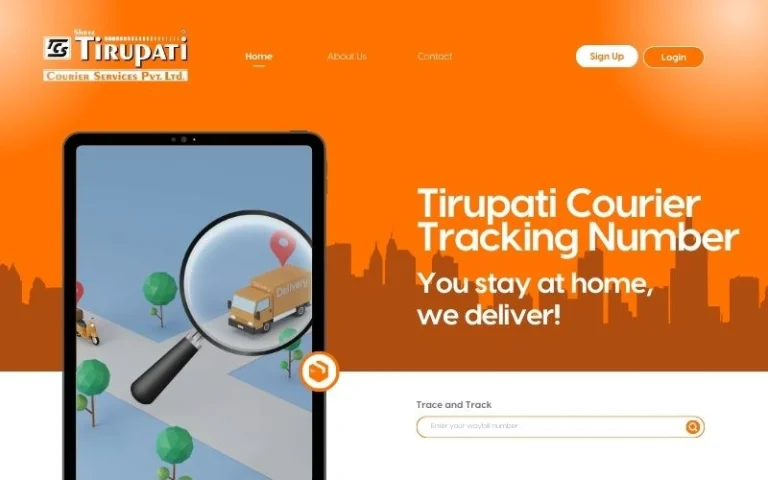 Tirupati Courier Tracking Number