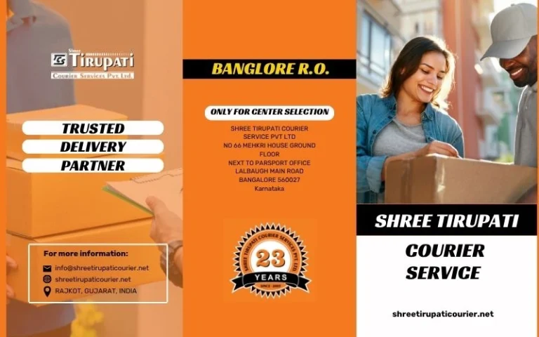 Tirupati Courier Bangalore