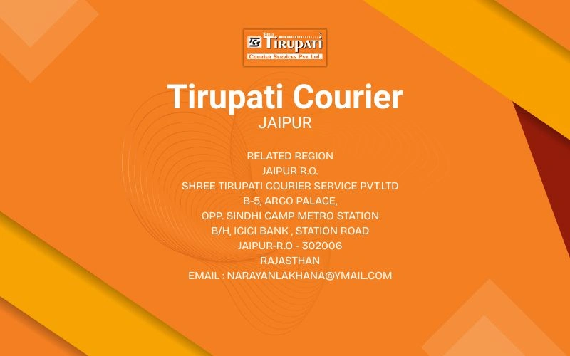 Tirupati Courier Jaipur