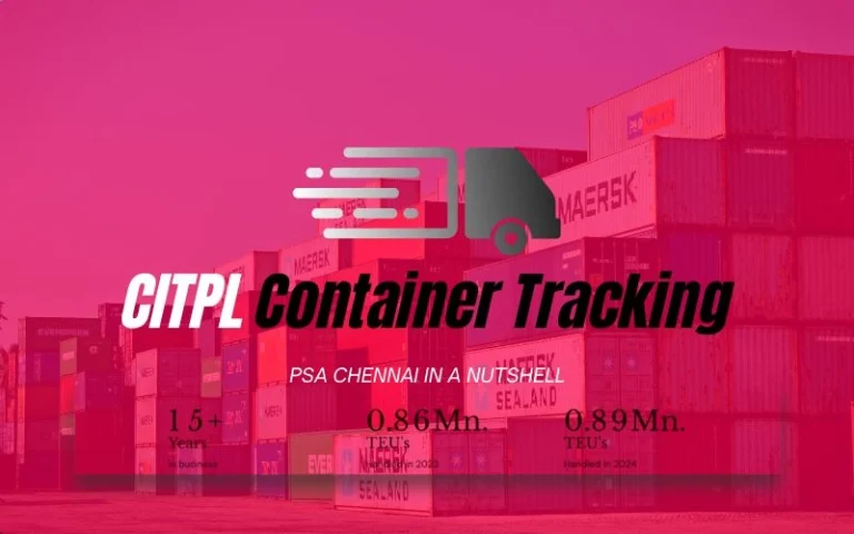 CITPL Container Tracking