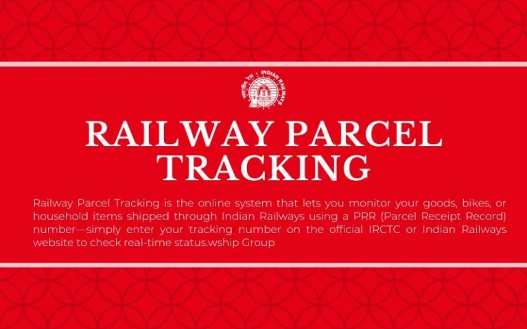 Railway Parcel Tracking