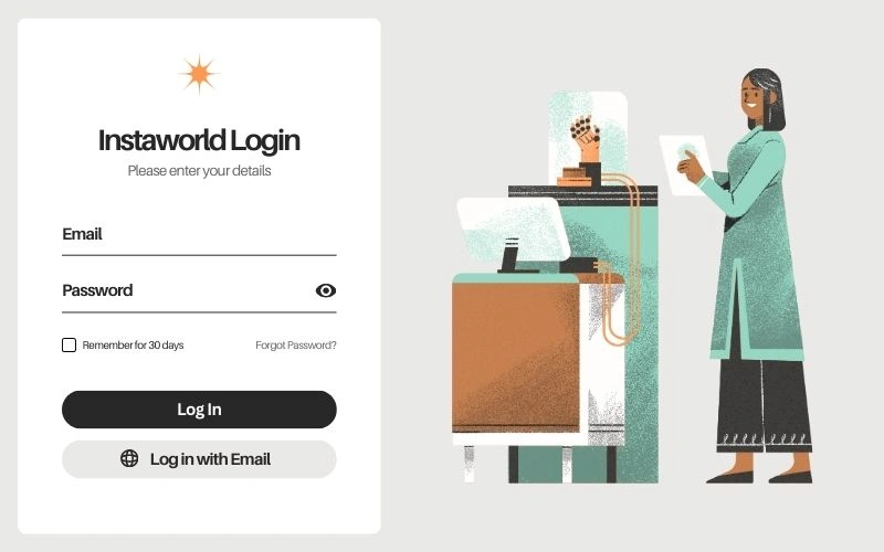 Instaworld Login,