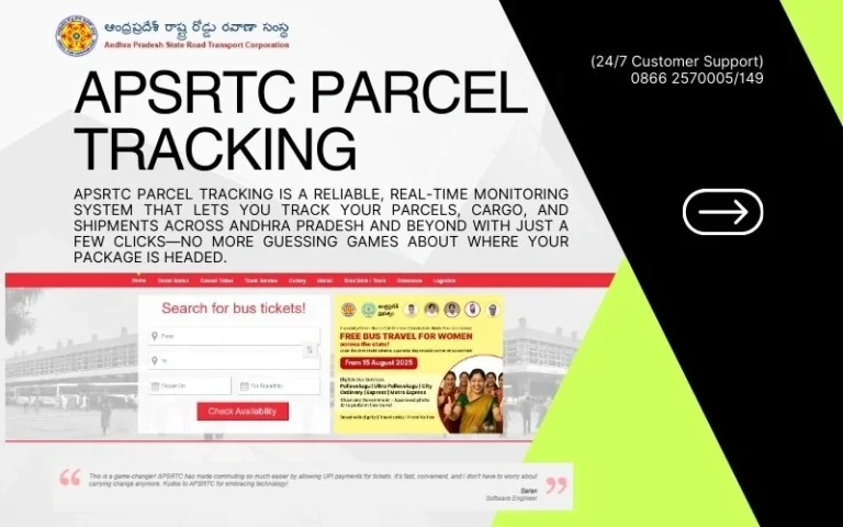 APSRTC Parcel Tracking