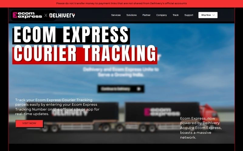 Ecom Express Courier Tracking