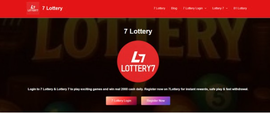 7 Lottery: Login & Register To Get Bonus