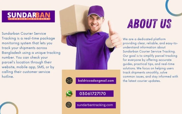 Sundarban Courier Service Tracking