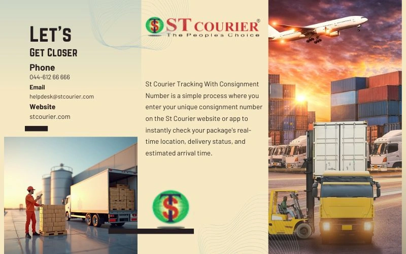 St Courier Tracking With Consignment Number