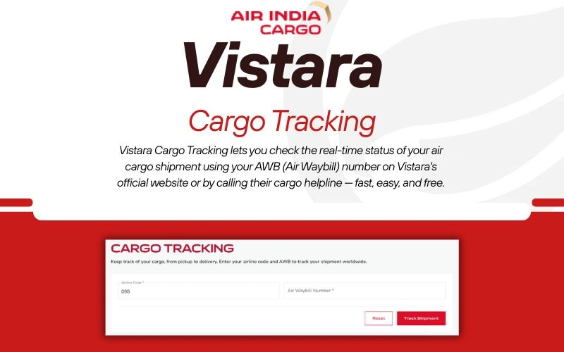 Vistara Cargo Tracking