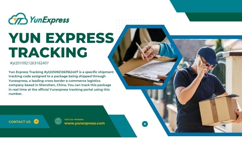 Yun Express Tracking #yt2010921263162407