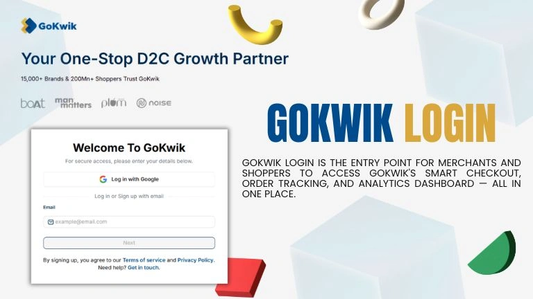 Gokwik Login