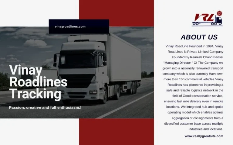 Vinay Roadlines Tracking